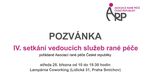 Pozvánka na 4. setkání vedoucích rané péče