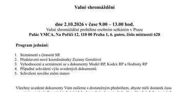Valné shromáždění ARP ČR 2026